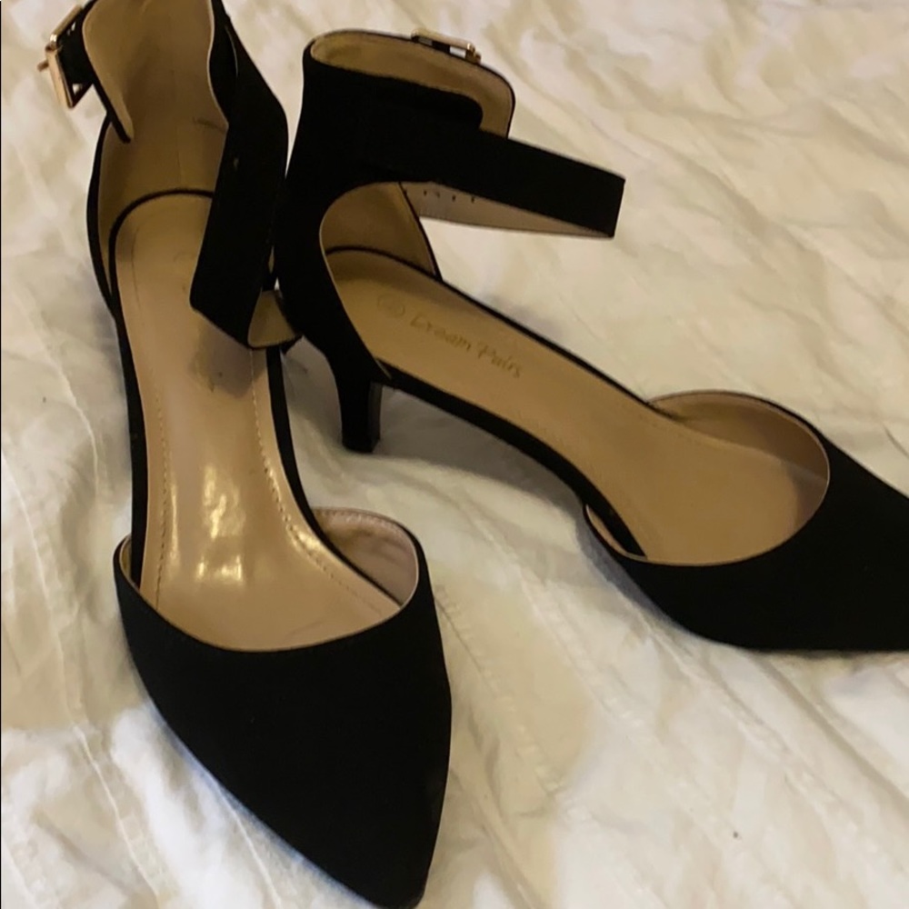 Cute black heels